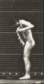 Plate 414 Wiping body with towel — figure reference